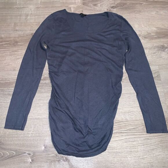 Ann Taylor side ruched sweater M - Picture 1 of 3